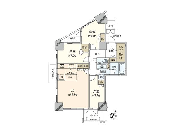 間取図(平面図)