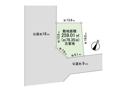 上尾市泉台2丁目 区画図
