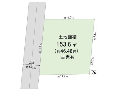 桶川市朝日3丁目 区画図