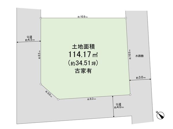 上尾市本町5丁目 区画図 上尾市本町5丁目 区画図