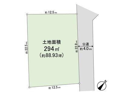 鴻巣市宮前 区画図