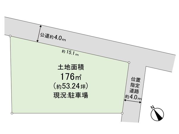 桶川市鴨川1丁目 区画図