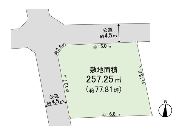 さいたま市大宮区三橋1丁目 区画図