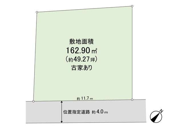 桶川市鴨川1丁目 区画図