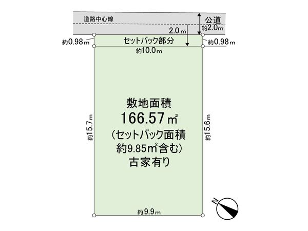 上尾市上町2丁目 区画図