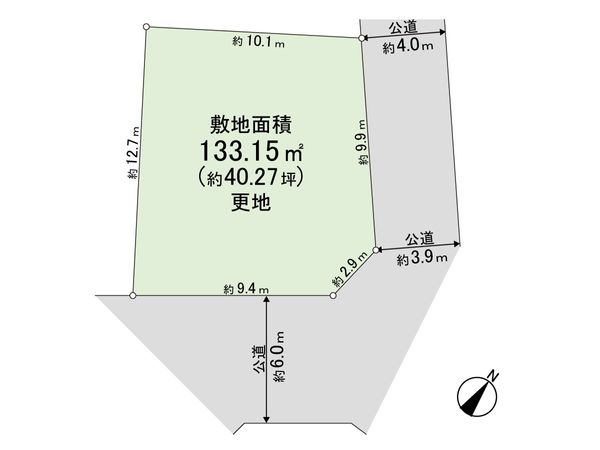 上尾市井戸木2丁目 地形図