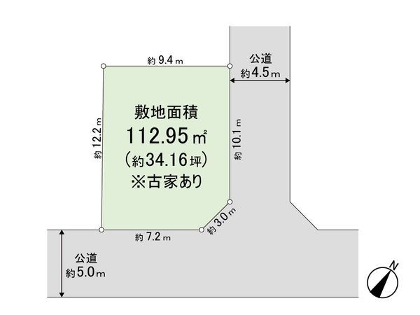 上尾市愛宕3丁目 区画図