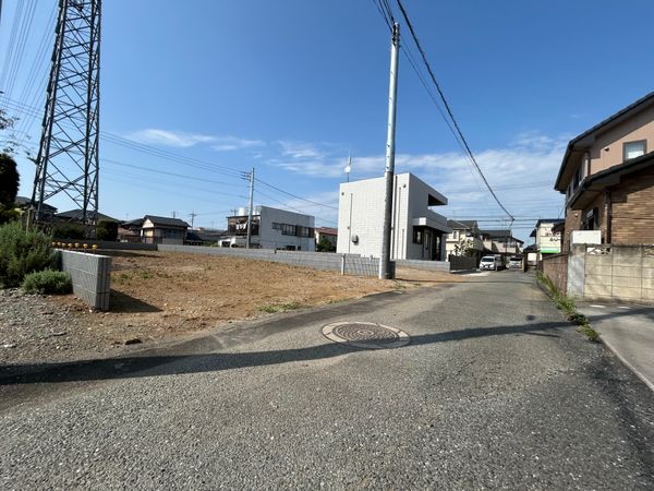 北本市北本3丁目 3区画 前面道路含む外観 北本市北本3丁目 3区画 前面道路含む外観