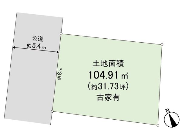桶川市朝日3丁目 区画図 桶川市朝日3丁目 区画図