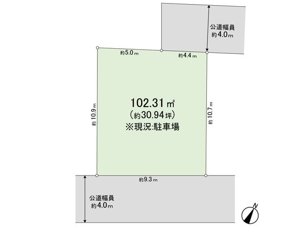 鴻巣市人形4丁目 区画図 鴻巣市人形4丁目 区画図