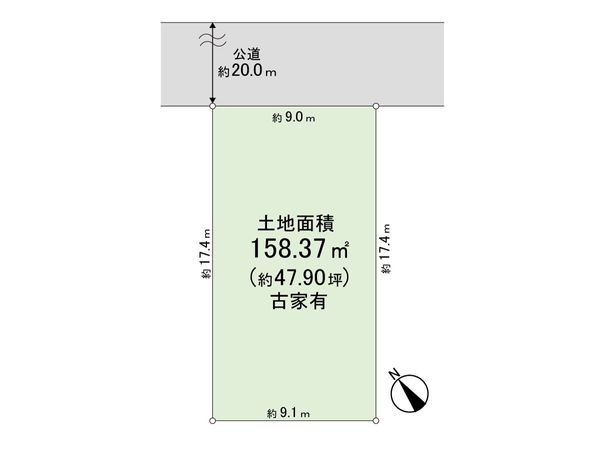 上尾市上町2丁目 区画図 上尾市上町2丁目 区画図