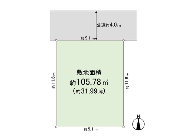 上尾市大字南 区画図