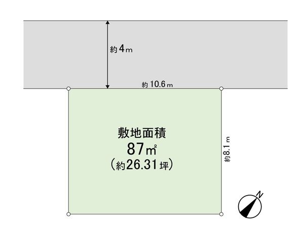 上尾市大字上 区画図