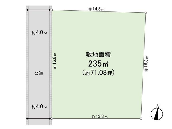 桶川市大字下日出谷 区画図