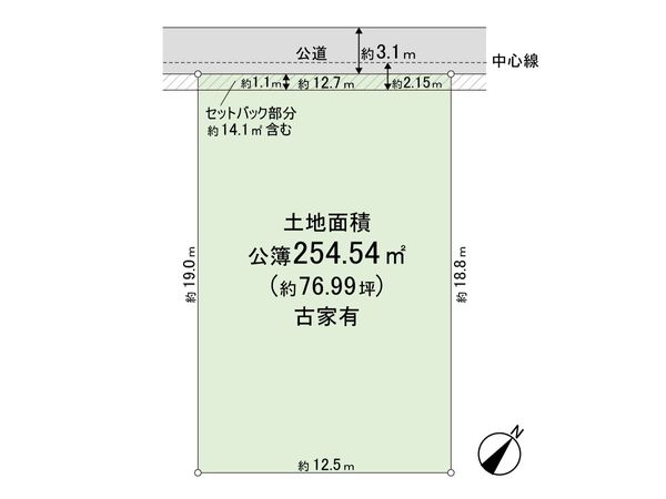 北本市北本2丁目 区画図 北本市北本2丁目 区画図