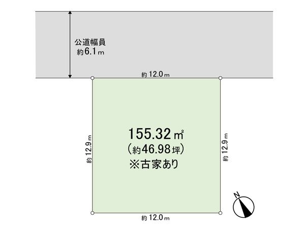 北足立郡伊奈町大字小室 区画図