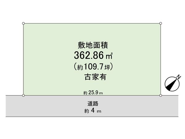 鴻巣市神明3丁目 区画図 区画図