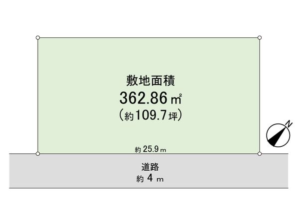 鴻巣市神明3丁目 区画図 鴻巣市神明3丁目 区画図