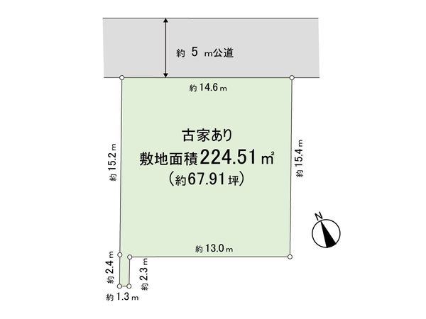 桶川市鴨川2丁目 区画図 桶川市鴨川2丁目 区画図