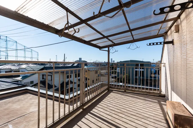 ３階バルコニー