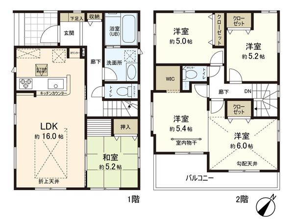鴻巣市本町7丁目 間取図(平面図)