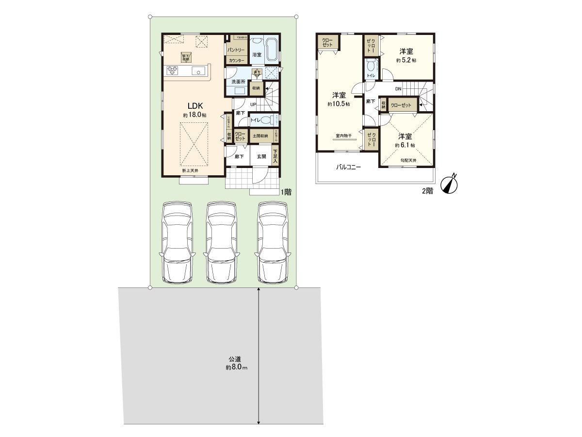 間取図(平面図)