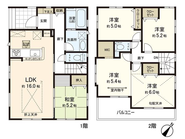 鴻巣市本町7丁目 間取図(平面図) 鴻巣市本町7丁目 間取図(平面図)
