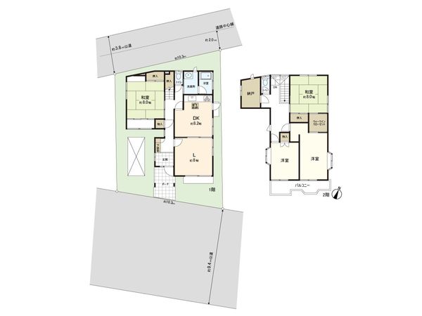 上尾市大字戸崎 間取図(平面図) 上尾市大字戸崎 間取図(平面図)