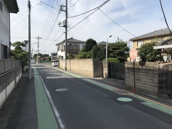 前面道路