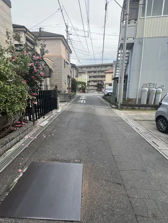 前面道路