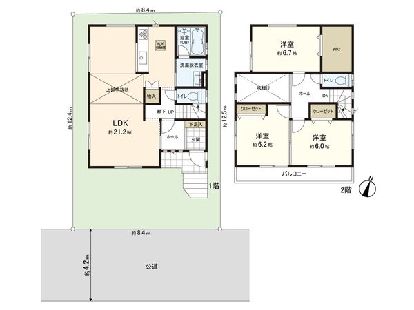 さいたま市北区奈良町 間取図(平面図) さいたま市北区奈良町 間取図(平面図)