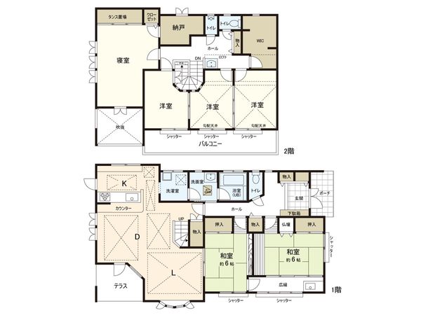 桶川市上日出谷南3丁目 間取図(平面図)