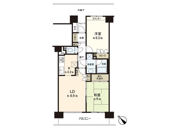 北鴻巣パークホームズ参番館 間取図(平面図) 北鴻巣パークホームズ参番館 間取図(平面図)