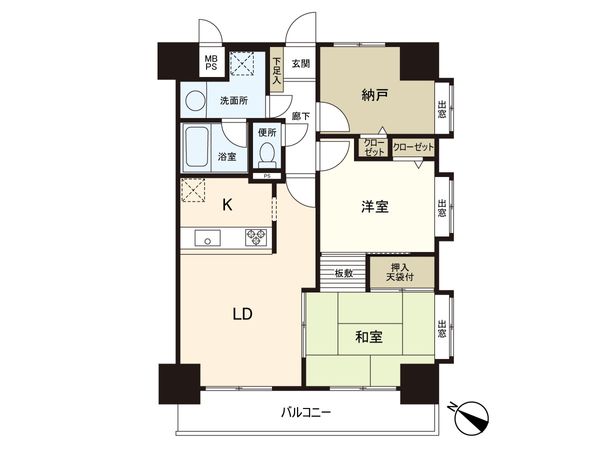 ライオンズステーションプラザ上尾 間取図(平面図)