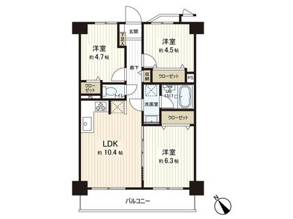 間取図(平面図)