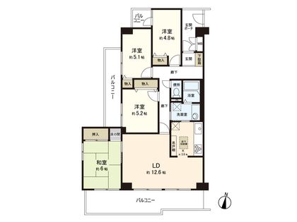 間取図(平面図)