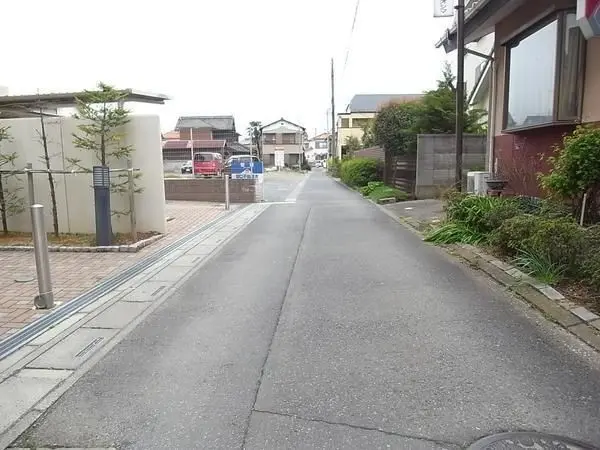 前面道路