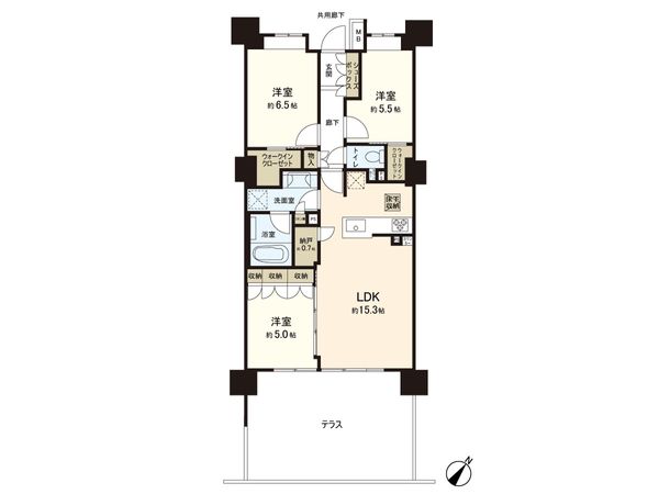 レーベン上尾GRAN MAJESTA 間取図(平面図) レーベン上尾GRAN MAJESTA 間取図(平面図)