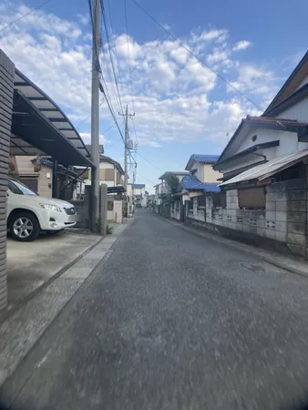 前面道路