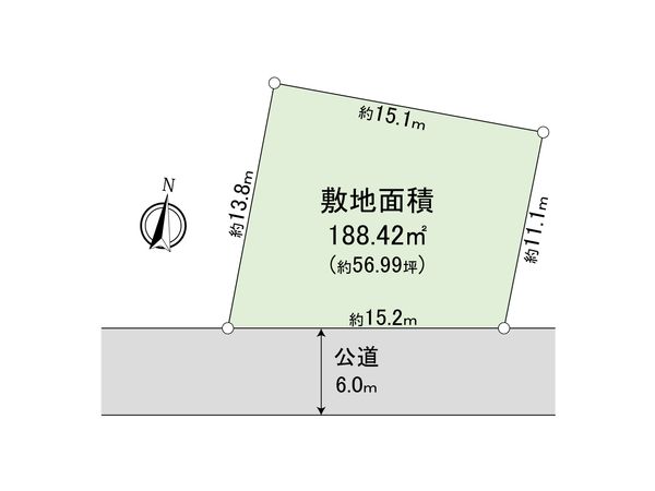 久喜市西大輪1丁目 区画図