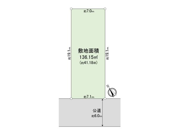 北足立郡伊奈町栄4丁目 区画図 北足立郡伊奈町栄4丁目 区画図