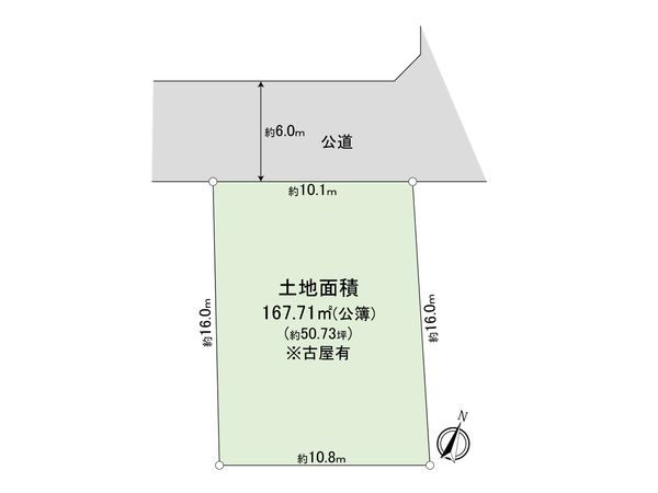 蓮田市椿山3丁目 区画図
