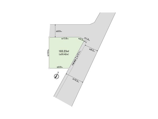 蓮田市緑町1丁目 区画図 蓮田市緑町1丁目 区画図