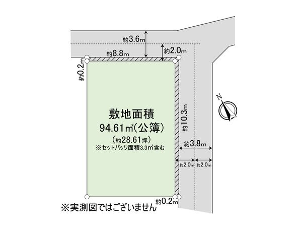 上尾市大字瓦葺 区画図 上尾市大字瓦葺 区画図