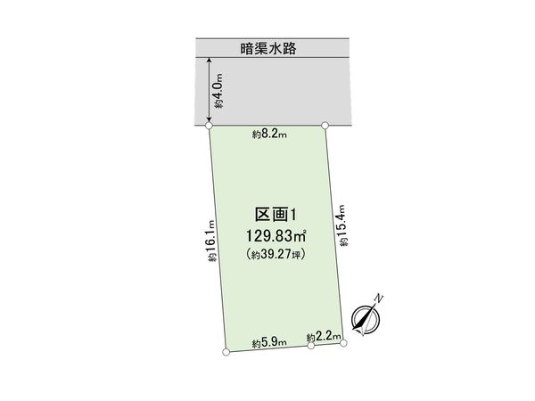 蓮田市馬込2丁目 1区画 区画図 蓮田市馬込2丁目 1区画 区画図
