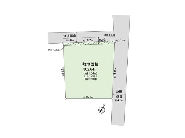 久喜市久喜中央3丁目 区画図 区画図