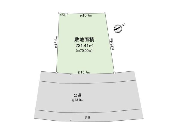 蓮田市椿山1丁目 区画図
