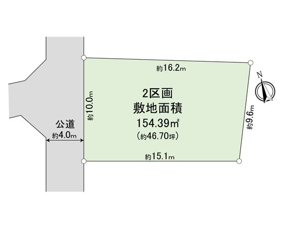 蓮田市馬込5丁目 2区画 区画図 蓮田市馬込5丁目 2区画 区画図