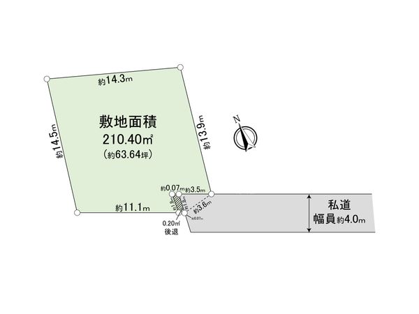 さいたま市見沼区大和田町2丁目 区画図 さいたま市見沼区大和田町2丁目 区画図