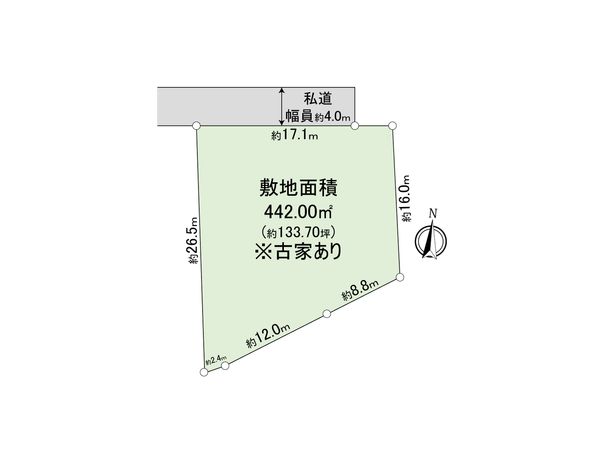 蓮田市御前橋1丁目 区画図 区画図